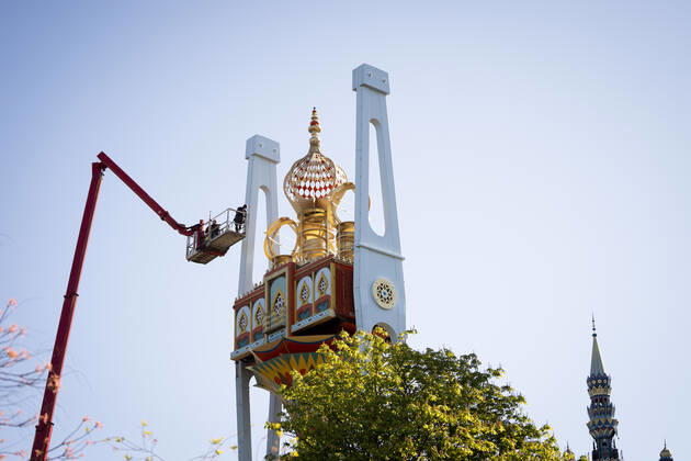 Tivoli, onsdag den 22 april 2020. Selskabet bag Tivoli i Koebenhavn kommer torsdag med regnskab for foerste kvartal af 2020. , Copenhagen Denmark