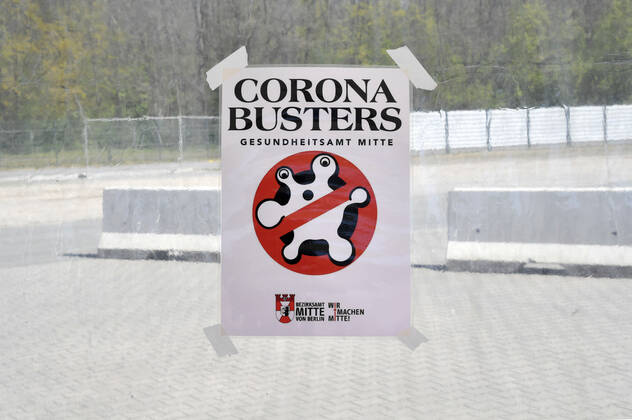 Der Zentrale Festplatz am Kurt-Schumacher-Damm 207 wird zur ersten Corona-Teststation in Berlin. Berlin, 23.04.2020