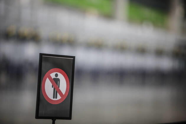 April 23, 2020: 23 April 2020 (Malaga) The state of alarm decreed by the government of Spain has enabled Malaga airport to have a desolate empty landscape and desert of travelers and tourists due to the crisis of the coronavirus - ZUMAc161 20200423_zap_c161_034 Copyright: xLorenzoxCarnerox