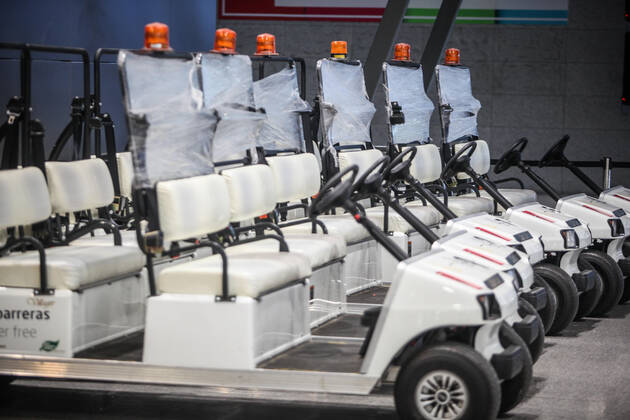 April 23, 2020: 23 April 2020 (Malaga) The state of alarm decreed by the government of Spain has enabled Malaga airport to have a desolate empty landscape and desert of travelers and tourists due to the crisis of the coronavirus - ZUMAc161 20200423_zap_c161_037 Copyright: xLorenzoxCarnerox