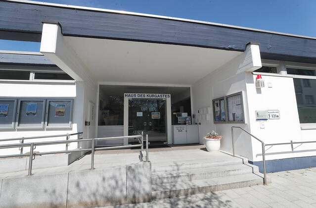 Haus des Kurgastes in Niendorf, geschlossen Niendorf