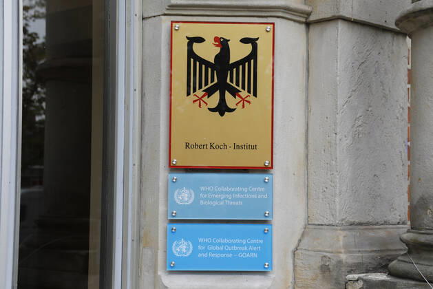 Deutschland, Berlin, Pressebriefing des Robert-Koch-Instituts, 24.04.2020