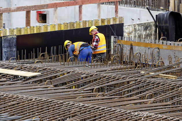 DEU, Deutschland, Baden-Württemberg, Stuttgart, 24.04.2020: Hauptbahnhof Stuttgart. Baustelle Stuttgart 21. Hier entsteht der neue Durchgangsbahnhof.