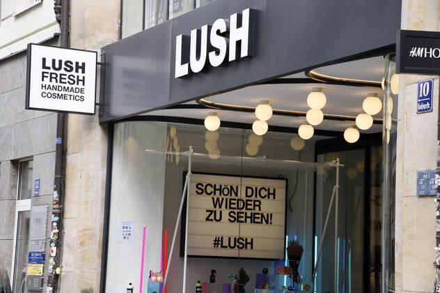 Lush - Ladenöffnungen nach Lockerung der Corona-Beschränkungen. München, 27.04.2020