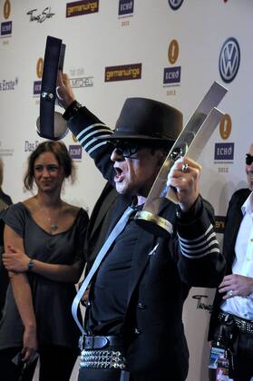 105 Udo Lindenberg bei der Echo Verleihung 2012 in der Messe Berlin am 22.03.12, Roter Teppich, Berlin Deutschland, Germany Copyright: xBriganiArt Sarix 00273055_00273055