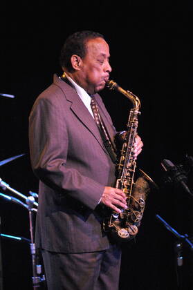 41 Konzert: Lou Donaldson im Blue Note in Milano, Saxophonist, Saxophon, Jazz, Musik, Mailand Italien, Italy Copyright: xPOP-EYE Heringx 00049056_00049056