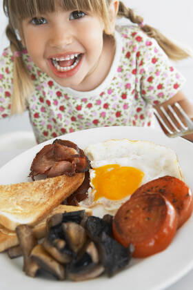 mädchen,frühstück,englisches frühstück