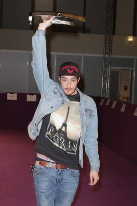 77 Casper (Benjamin Griffey) zu Gast beim ECHO 2012 Verleihung in den Messehallen unter dem Funkturm Berlin, Berlin Berlin Deutschland Germany Copyright: xPOP-EYE Gabschx 00272865_00272865