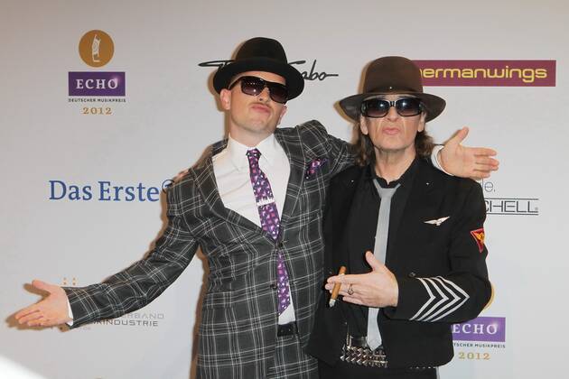 77 Jan Delay und Udo Lindenberg zu Gast beim ECHO 2012 Verleihung in den Messehallen unter dem Funkturm Berlin, Berlin Berlin Deutschland Germany Copyright: xPOP-EYE Gabschx 00273044_00273044