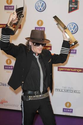 77 Udo Lindenberg zu Gast beim ECHO 2012 Verleihung in den Messehallen unter dem Funkturm Berlin, Berlin Berlin Deutschland Germany Copyright: xPOP-EYE Gabschx 00273049_00273049