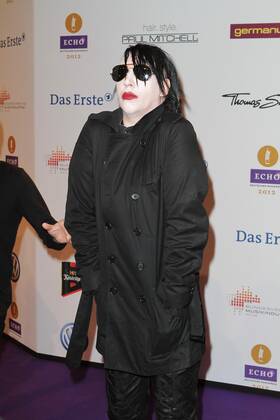 77 Marilyn Manson zu Gast beim ECHO 2012 Verleihung in den Messehallen unter dem Funkturm Berlin, Berlin Berlin Deutschland Germany Copyright: xPOP-EYE Gabschx 00273081_00273081