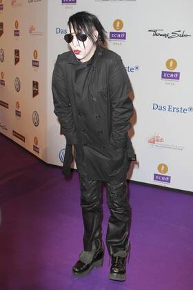 77 Marilyn Manson zu Gast beim ECHO 2012 Verleihung in den Messehallen unter dem Funkturm Berlin, Berlin Berlin Deutschland Germany Copyright: xPOP-EYE Gabschx 00273083_00273083