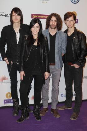 77 Stefanie Kloss mit Band Silbermond zu Gast beim ECHO 2012 Verleihung in den Messehallen unter dem Funkturm Berlin, Berlin Berlin Deutschland Germany Copyright: xPOP-EYE Gabschx 00273192_00273192
