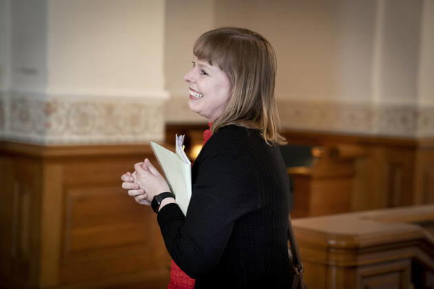 Kulturminister Joy Mogensen (S) er kaldt i aabent samraad om udbuddet af en ny digital public service-radiokanal paa Christiansborg, onsdag den 27. maj 2020. Ministeren skal blandt andet svare paa hvilke droeftelser om udbudsprocessen, der har vaeret internt i ministeriet og internt i regeringen, foer og efter udbuddet blev afgjort.. , Copenhagen Denmark