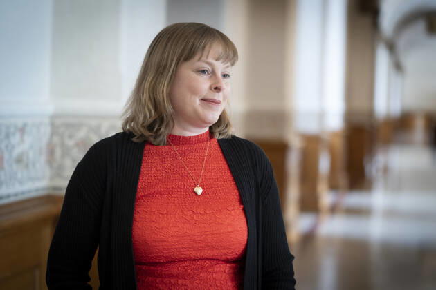 Kulturminister Joy Mogensen (S) er kaldt i aabent samraad om udbuddet af en ny digital public service-radiokanal paa Christiansborg, onsdag den 27. maj 2020. Ministeren skal blandt andet svare paa hvilke droeftelser om udbudsprocessen, der har vaeret internt i ministeriet og internt i regeringen, foer og efter udbuddet blev afgjort.. , Copenhagen Denmark
