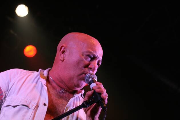 8 Konzert: Rose Tattoo, Sänger Angry Anderson (Gesang), im Berliner Huxleys Neue Welt, Huxley s, Hard Rock, Rock, Saenger, Musik, Berlin Deutschland, Germany Copyright: xBRIGANI-ART Bartillax 00121881_00121881