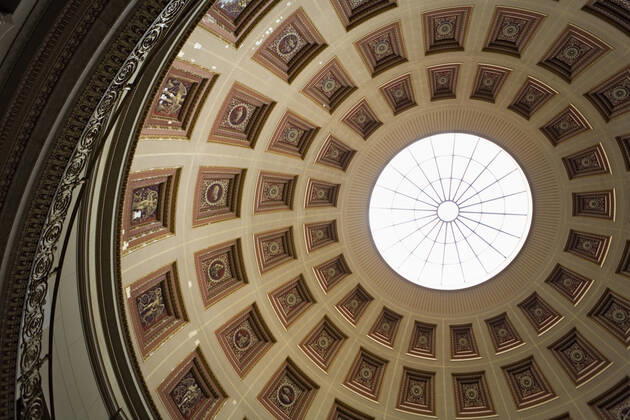 Museum Island.Altes Museum.cupola of the principal lobby, inspired by the Pantheon of Rome.Berlin. Germany Berlin Berlin Germany Copyright: xLucasxVallecillosx xVWPicsx LVM-Ber130-Altes Museum