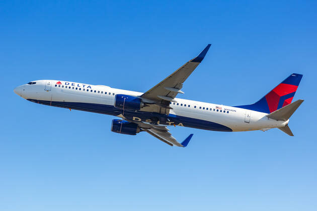 Atlanta, Vereinigte Staaten, 3. April 2019: Ein Boeing 737, 900ER Flugzeug der Delta Air Lines mit dem Kennzeichen N904DN startet vom Flughafen Atlanta (ATL) in den Vereinigten Staaten.