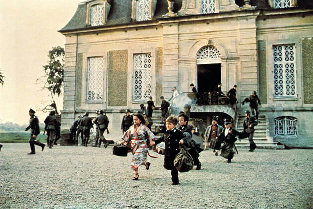 DIE BLECHTROMMEL aka THE TIN DRUM , DAVID BENNENT Date: 1979. Strictly editorial use only in conjunction with the promotion of the film. Credit line mandatory. This image is copyright of the film company and is supplied under the terms of issue as film still. No commercial or book cover use permitted without prior consent from the film company. Mandatory credit line: Image courtesy ARGOS FILMS ARTEMIS PRODUCTIONS BIOSKOP FILMS FILM POL Ronald Grant Archive Mary Evans