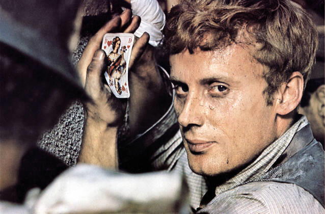 DIE BLECHTROMMEL aka THE TIN DRUM DANIEL OLBRYCHSKI Date: 1979. Strictly editorial use only in conjunction with the promotion of the film. Credit line mandatory. This image is copyright of the film company and is supplied under the terms of issue as film still. No commercial or book cover use permitted without prior consent from the film company. Mandatory credit line: Image courtesy ARGOS FILMS ARTEMIS PRODUCTIONS BIOSKOP FILMS FILM POL Ronald Grant Archive Mary Evans