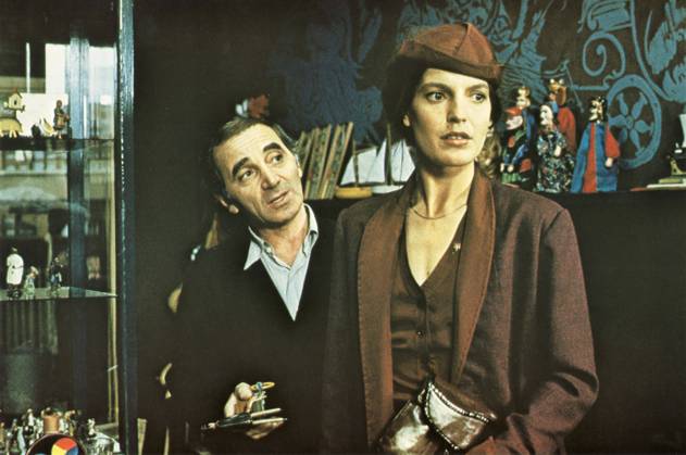 DIE BLECHTROMMEL aka THE TIN DRUM CHARLES AZNAVOUR, ANGLEA WINKLER Date: 1979. Strictly editorial use only in conjunction with the promotion of the film. Credit line mandatory. This image is copyright of the film company and is supplied under the terms of issue as film still. No commercial or book cover use permitted without prior consent from the film company. Mandatory credit line: Image courtesy ARGOS FILMS ARTEMIS PRODUCTIONS BIOSKOP FILMS FILM POL Ronald Grant Archive Mary Evans