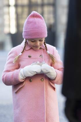 Princess Estelle Crown Princess Victorias name day celebration at the inner courtyard of Stockholm Castle 2019 03 12 c Johan Jeppsson TT Stockholm Sweden Royal Palace Sweden x2551x, Copyright: xJohanxJeppsson TTx Kronprinsessan Victorias namnsdag