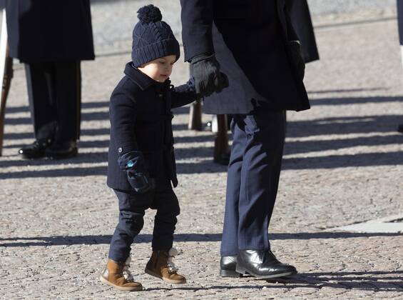Prince Oscar Crown Princess Victorias name day celebration in the inner courtyard of Stockholm Castle 2019 03 12 c Johan Jeppsson TT Stockholm Sweden Royal Palace Sweden x2551x, Copyright: xJohanxJeppsson TTx Kronprinsessan Victorias namnsdag