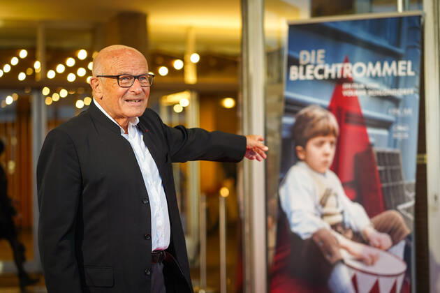 30.08.2020,Berlin,Deutschland,GER,Kino International, Fotocall 4-K Filmpremiere vom Kinofilm Die Blechtrommel.Regisseur Volker Schlöndorff.