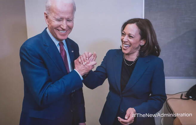 Bilder des Jahres 2020, News 08 August News Themen der Woche KW35 News Bilder des Tages August 30, 2020 - Wilmington, Delaware, U.S. - A screen grab from a new 30-second ad by the Biden Harris campaign entitled Everybody Vote that ran during the 2020 MTV Video Music Awards tonight. It was one of two spots on the awards show aimed at pointing younger voters towards voting and supporting the Democratic ticket. Wilmington U.S. - ZUMAce6_ 20200830_zaf_ce6_003 Copyright: xBidenxForxPresidentx