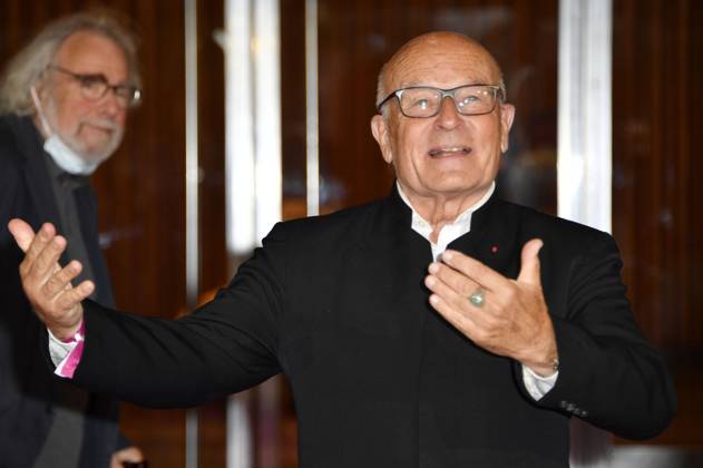Volker Schlöndorff bei der Premiere des 4K restaurierten Kinofilms Die Blechtrommel im Kino International. Berlin, 30.08.2020