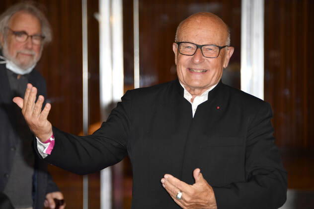 Volker Schlöndorff bei der Premiere des 4K restaurierten Kinofilms Die Blechtrommel im Kino International. Berlin, 30.08.2020