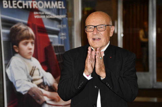 Volker Schlöndorff bei der Premiere des 4K restaurierten Kinofilms Die Blechtrommel im Kino International. Berlin, 30.08.2020