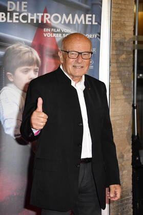 Volker Schlöndorff bei der Premiere des 4K restaurierten Kinofilms Die Blechtrommel im Kino International. Berlin, 30.08.2020