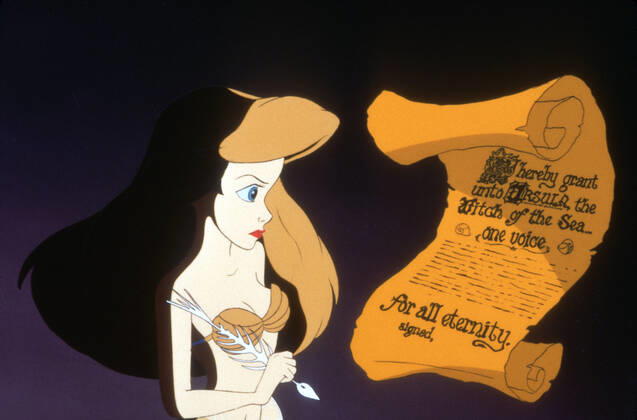 THE LITTLE MERMAID Date: 1989 Mandatory credit line: Image courtesy WALT DISNEY PICTURES Ronald Grant Archive Mary Evans