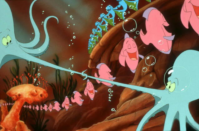THE LITTLE MERMAID Date: 1989 Mandatory credit line: Image courtesy WALT DISNEY PICTURES Ronald Grant Archive Mary Evans