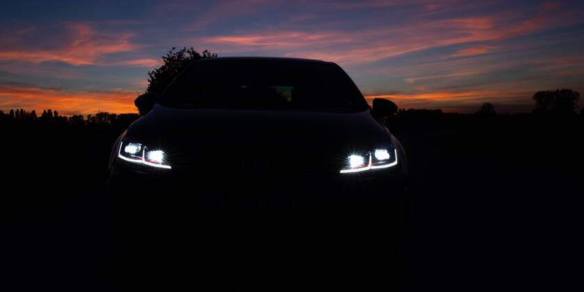 LED-Scheinwerfer sorgen für mehr Blendungen im Abendverkehr. EMWE. 15.04.2020 Lampertheim LED-Scheinwerfer sorgen für mehr Blendungen im Abendverkehr.