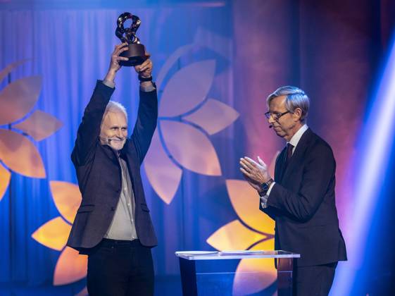 STOCKHOLM 20201203 Democracy activist Ales Bialiatski and the human rights organization Vjasna Belarus received the 2020 Right Livelihood Award on Thursday Dec 3, 2020 He was the only one of four prize winners to be present in Stockholm for the digital award ceremony Photo Anders Wiklund TT kod 10040 SWEDEN OUT Stockholm Sweden x10040x,  Copyright: xAndersxWiklund TTx RIGHT LIVELHOOD AWARD