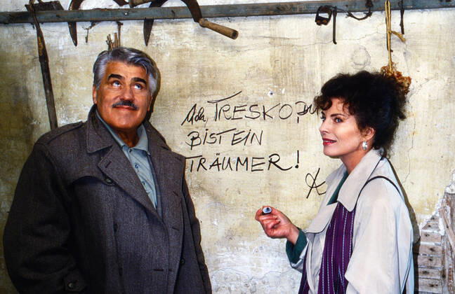 Tresko - Amigo Affäre Tresko - Amigo Affäre, Fernsehfilm, Deutschland 1996, Regie: Hajo Gies, Darsteller: Mario Adorf, Gudrun Landgrebe, Deutschland