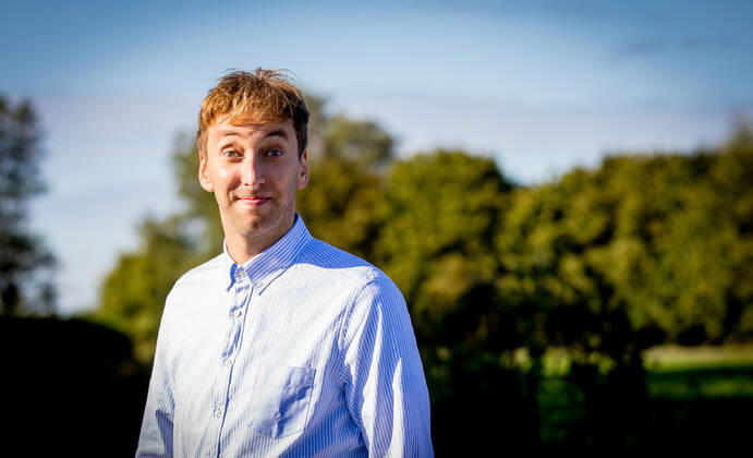Wesselburen, Deutschland 03.10.2019: Youtuber Freshtorge dreht Kino Musical Kartoffelsalat 3 - 2019 Torge Freshtorge, Aktion Einzelbild Portrait Gesicht Mimik starker Gesichtsausdruck Emotion Schleswig Holstein Copyright: xFotostandx xJacobsx