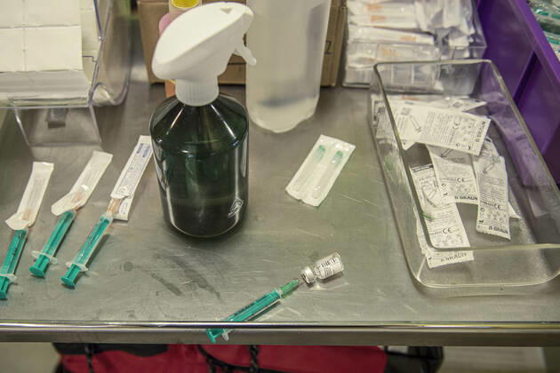 Vaccination against coronavirus continues in the Czech Republic on January 12, 2021. Photo from retirement home in Liberec - Frantiskov, Czech Republic. (CTKxPhoto RadekxPetrasek) CTKPhotoP202101120534501  PER 8