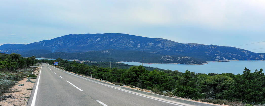 PXL_Osorscica mountain Photo taken on Jan. 12, 2021 show Osorscica mountain , Losinj Island, Croatia. Osorscica mountain spreads along the northern part of the island of Losinj from Cunski to Osor, and it is about 20 kilometres long. It is the first mountain on the islands of Adriatic to have attracted visitors, heir to the Austro-Hungarian throne Rudolf Habsburg was surely one of the first, having climbed Osorscica in 1887. Osorscica is well-known for many caves and the most famous are St. Gaudentius cave, located below the peak Televrina on the eastern side, and Vela Jama on the western side of Televrina. It is about 40 metres deep and remains of people were found here from about 10.000 years ago. SreckoxNiketic PIXSELL