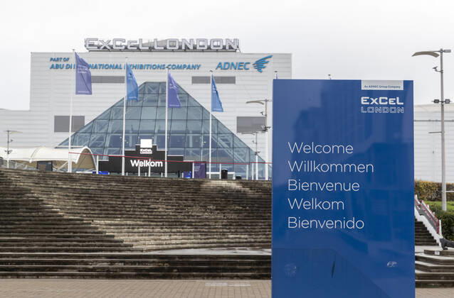 (210113) -- LONDON, Jan. 13, 2021 -- Photo taken on Jan. 12, 2021 shows a general view of the Vaccination Centre at ExCel exhibition centre in London, Britain. British Prime Minister Boris Johnson on Monday warned against false complacency as the country is seeking to speed up the coronavirus vaccine rollout. According to the prime minister, 2.4 million coronavirus jabs have been administered across Britain. Seven new mass vaccination sites in England opened Monday, as the country races against time to bring the pandemic under control. ) BRITAIN-LONDON-COVID-19-VACCINE ROLLOUT HanxYan 