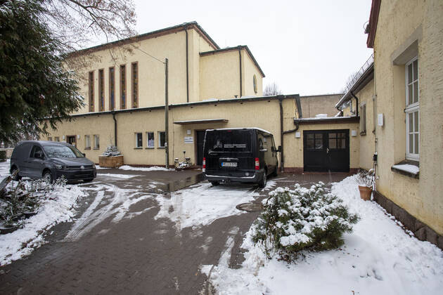 Deutschland, Sachsen, Städtisches Bestattungswesen Meißen GmbH, Krematorium, 14.01.2021