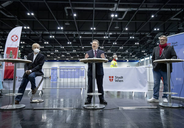 Messe Wien: Start Großimpfaktion