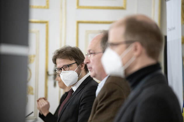 Pressestatements nach Gesprächsrunde mit Expertinnen und Experten zur aktuellen Corona-Situation in Österreich