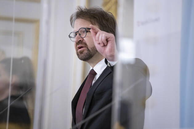 Pressestatements nach Gesprächsrunde mit Expertinnen und Experten zur aktuellen Corona-Situation in Österreich