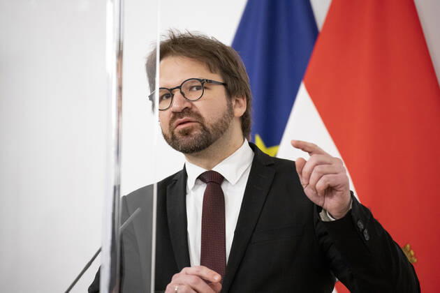Pressestatements nach Gesprächsrunde mit Expertinnen und Experten zur aktuellen Corona-Situation in Österreich