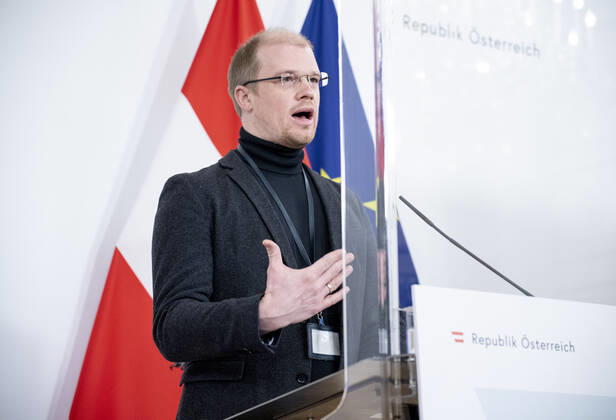 Pressestatements nach Gesprächsrunde mit Expertinnen und Experten zur aktuellen Corona-Situation in Österreich