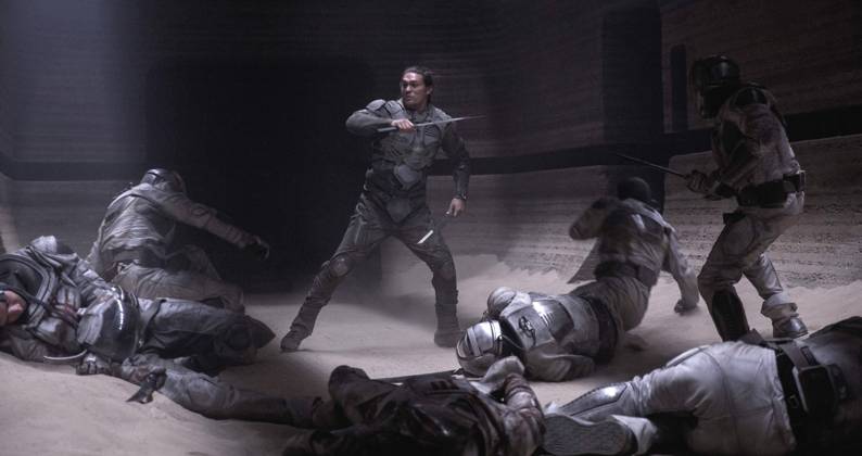 Jason Momoa, Dune (2021) Credit: Chiabella James Warner Bros. Pictures The Hollywood Archive Los Angeles CA  Copyright: xChiabellaxJamesx 34083019THA