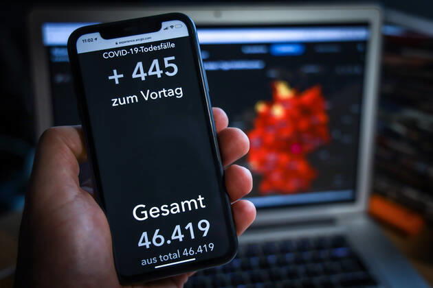 Coronavirus in Deutschland - Covid-19-Dashboard des Robert Koch-Institut 17.01.2021: Robert Koch-Institut: COVID-19-Todesfälle 46.419. Zugang um 445 gegenüber dem Vortag.